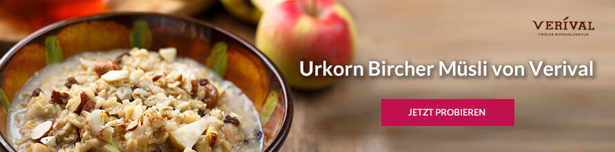 Urkorn Bircher Müsli von Verival