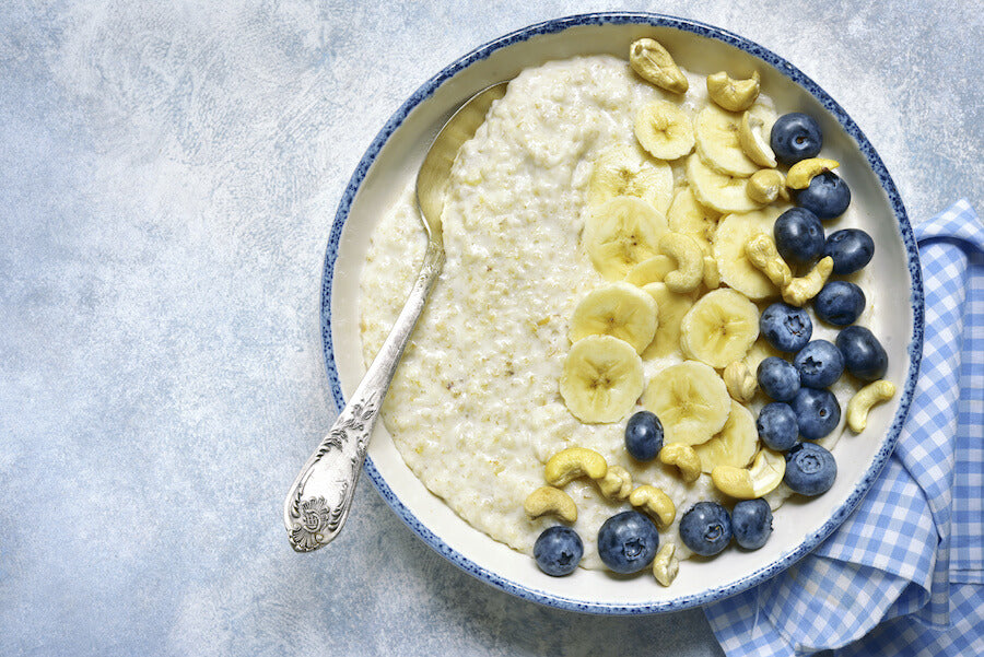 Porridge mit Cashewnüssen