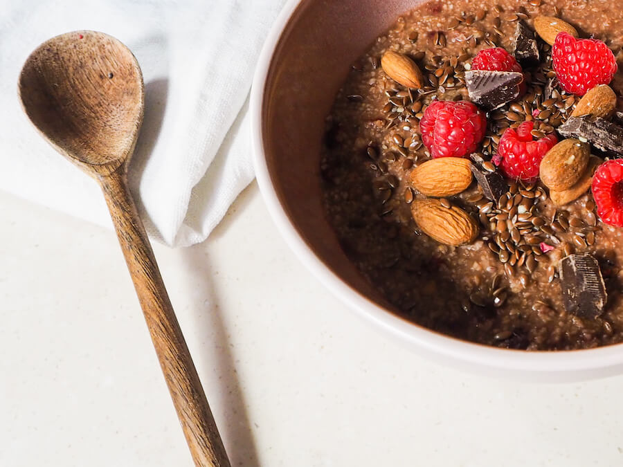 mandeln topping porridge