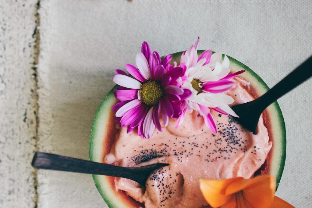 Nicecream gefrorenes Obst