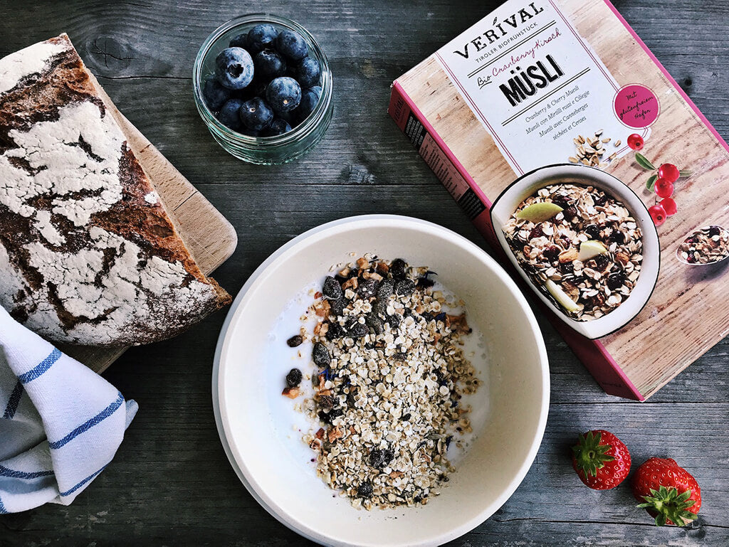 Cranberry Cherry Muesli Healthy