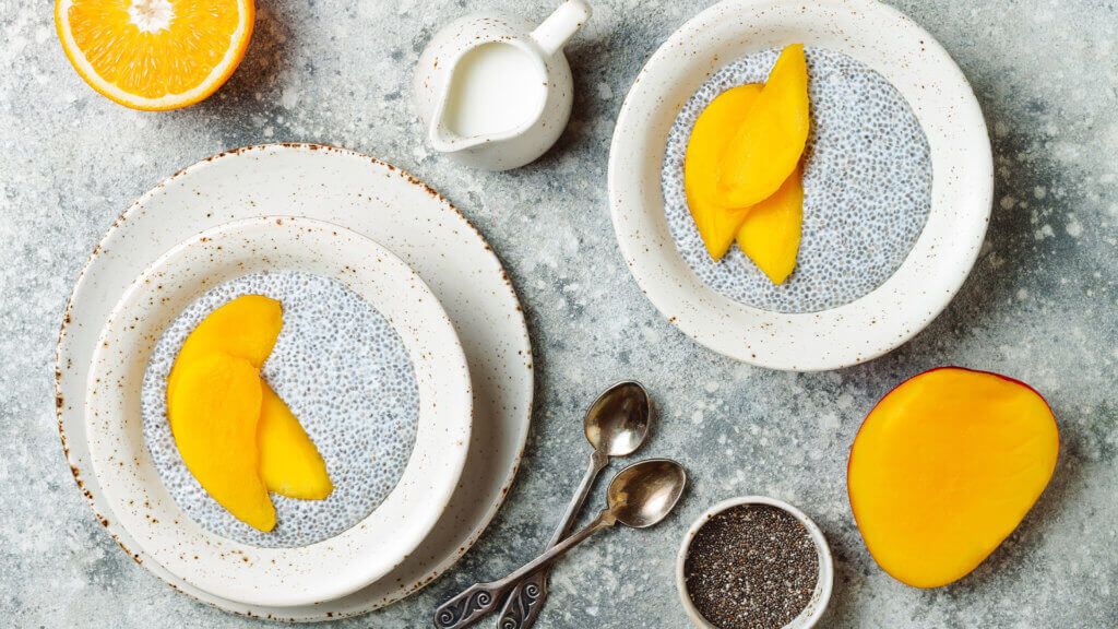 Chia Samen als gesundes Frühstück
