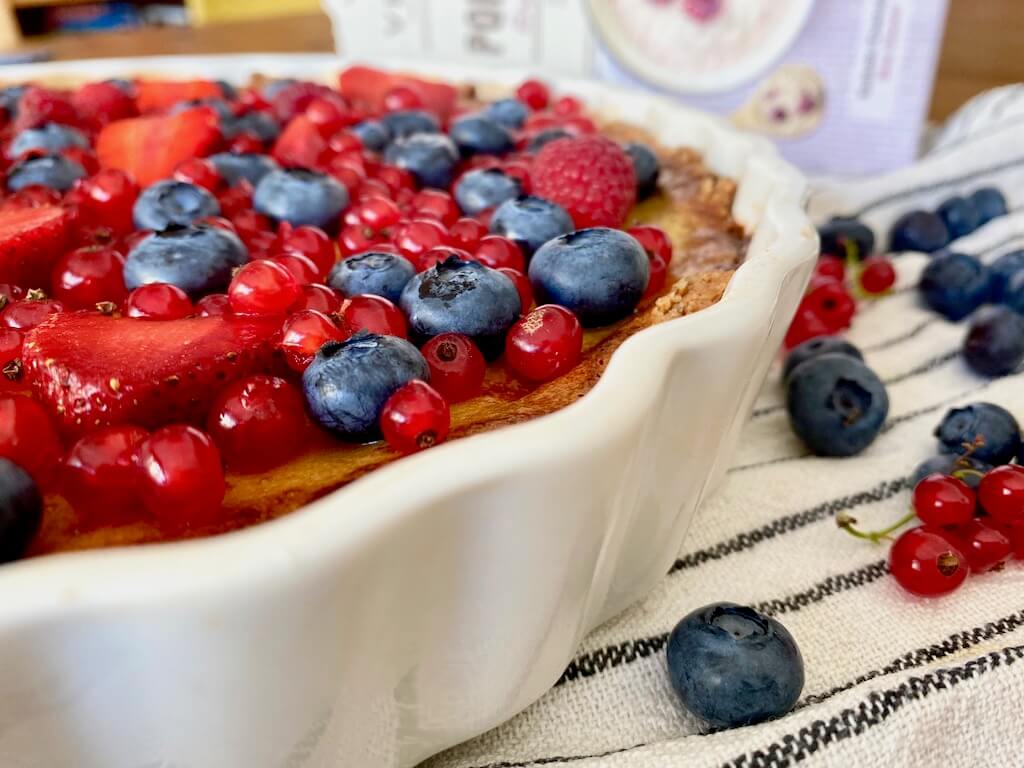Rezept Beerige Porridge Tarte Beeren